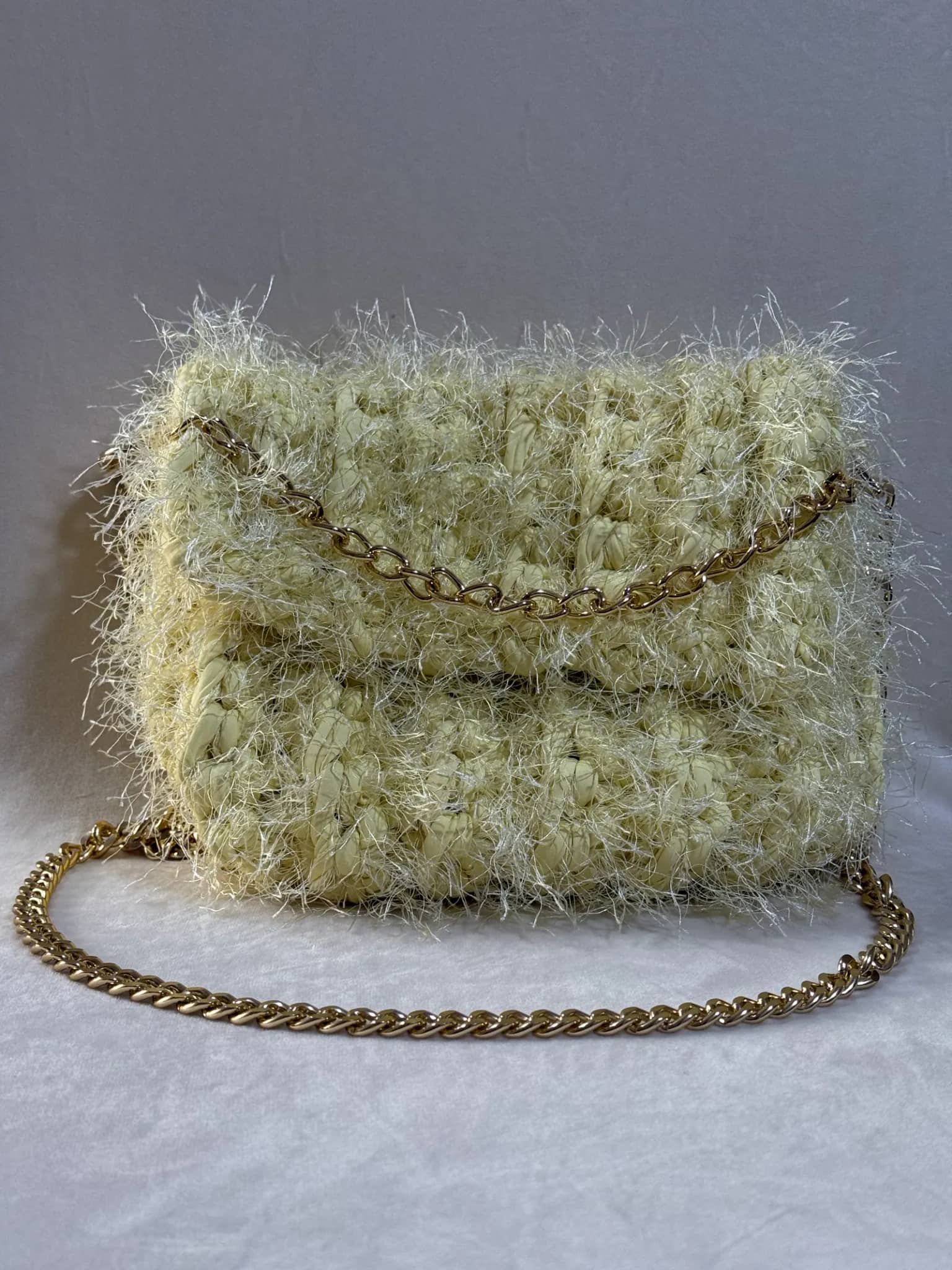 Bolsa Clutch amarela, foto 1