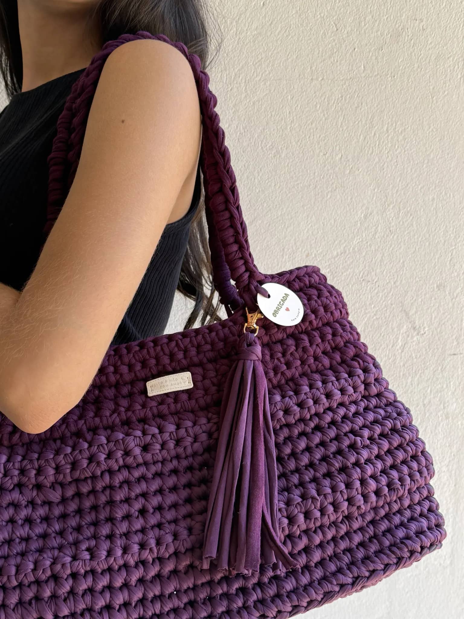 Tote Bag roxa, foto 1